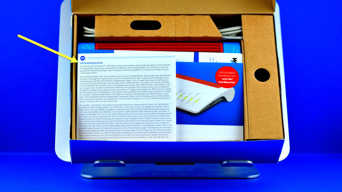 Unboxing der AVM Fritzbox 7510 (Bild: Harald Karcher)